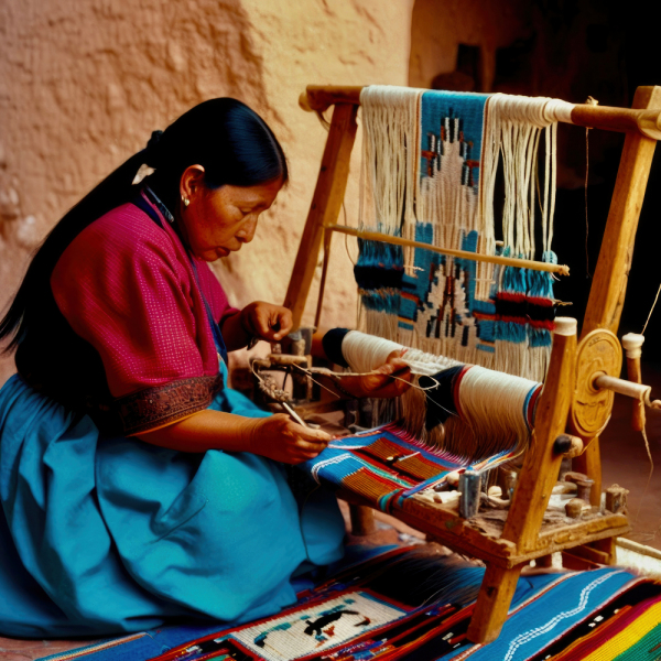 Weaver and Loom